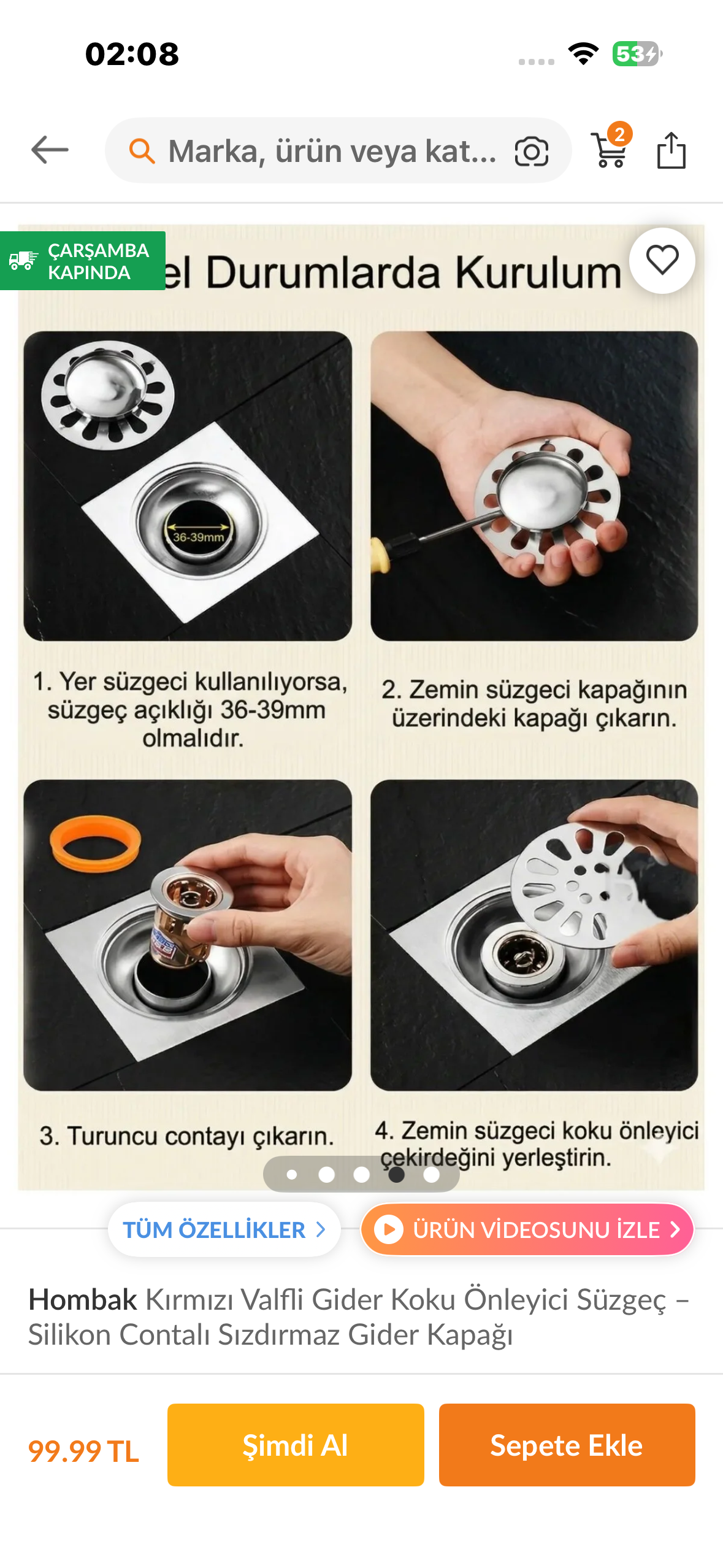 Banyo Gider koku önleyici